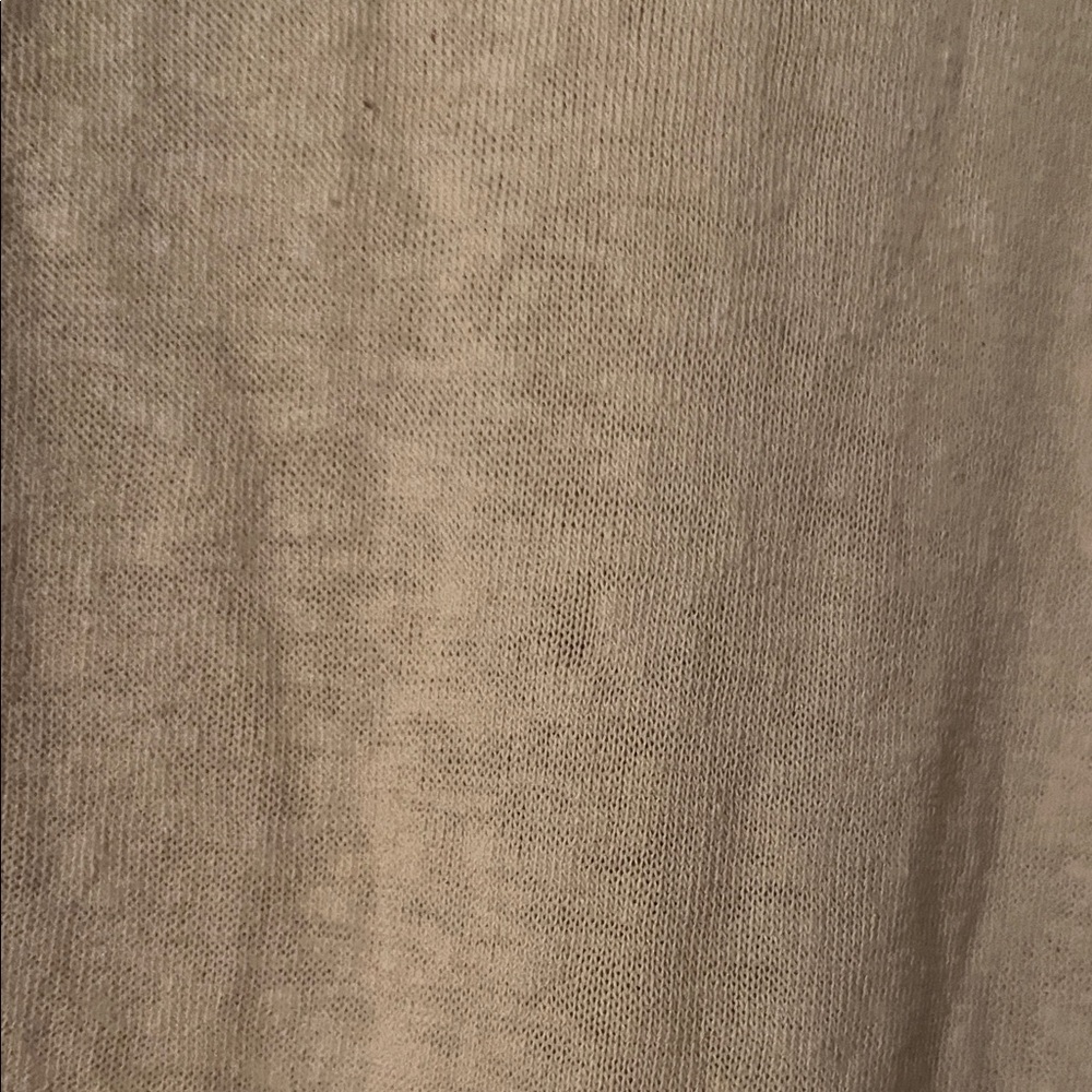 Easel Tan Ruffled Blouse - Picture 4 of 5